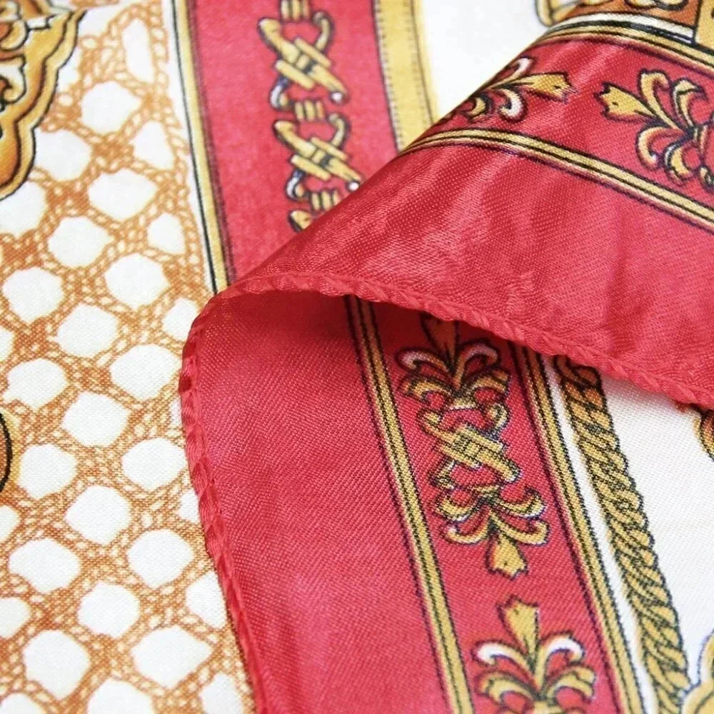 NEW Red Equestrian Horse Western Cowboy Scarf